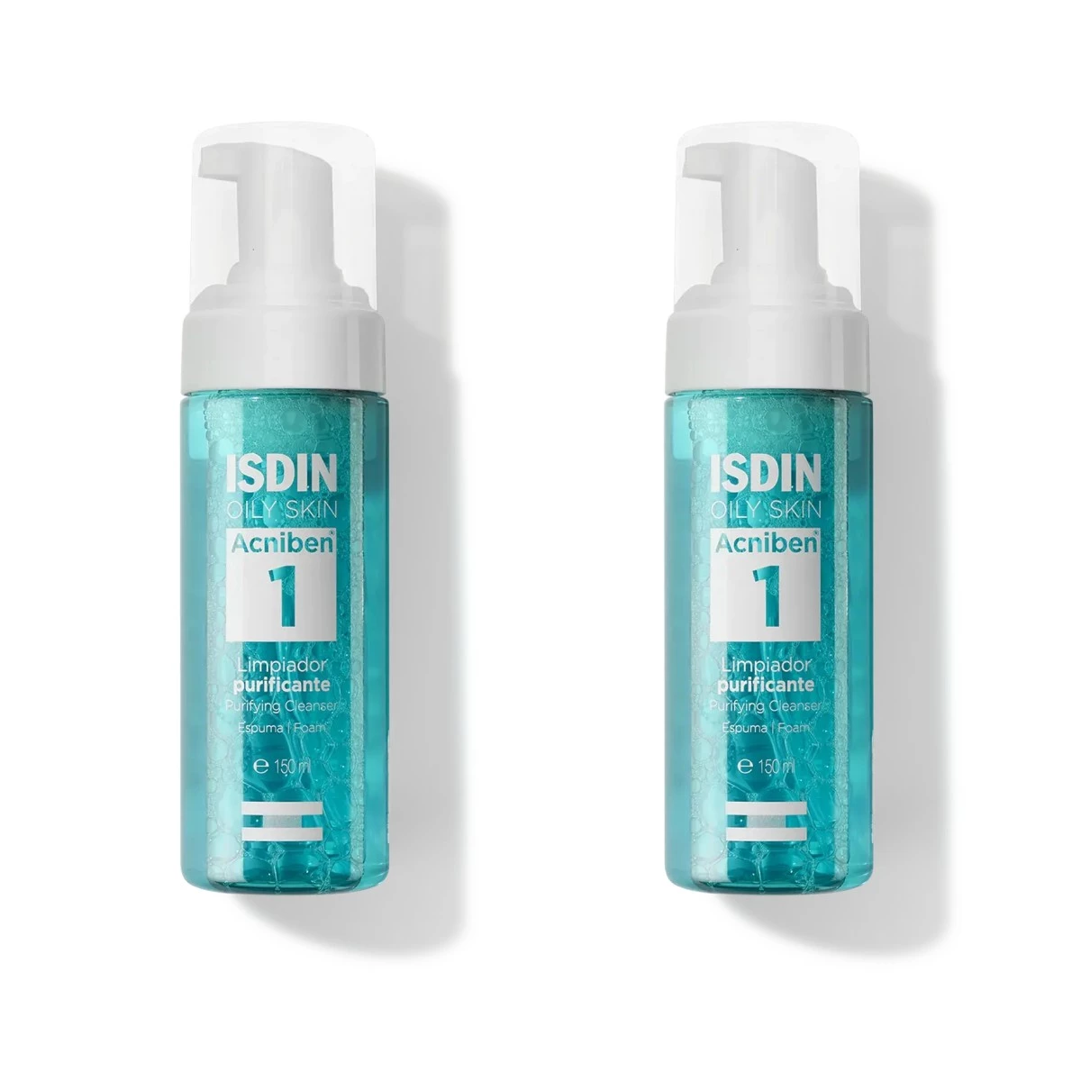 Isdin Acniben limpiador purificante, Oferta Duplo 2x 150 ml