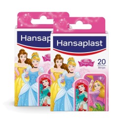 Hansaplast Apósitos Adhesivos Princesas, Oferta Duplo 2x 20 Uds.