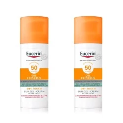Eucerin Sun Gel Creme Oil control SPF50+, Oferta Duplo 2x 50 ml