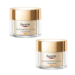 Eucerin Hyaluron Filler+ Elasticity Día SPF30, Oferta Duplo 2x 50 ml