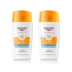 Eucerin Sun face hydro protect fluido ultra ligero 50+, Oferta Duplo 2x 50 ml