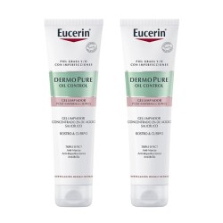 Eucerin Dermopure oil control gel limpiador concentrado triple efecto, Oferta Duplo 2x 150 ml