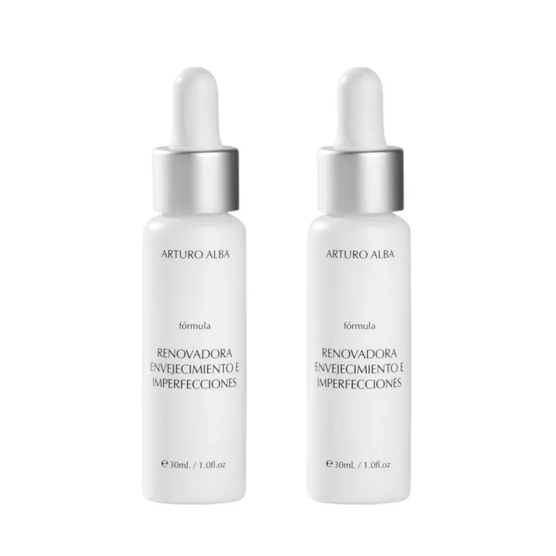 Arturo Alba Renovadora envejecimiento e imperfecciones, Oferta Duplo 2x 30 ml| Farmacia Barata