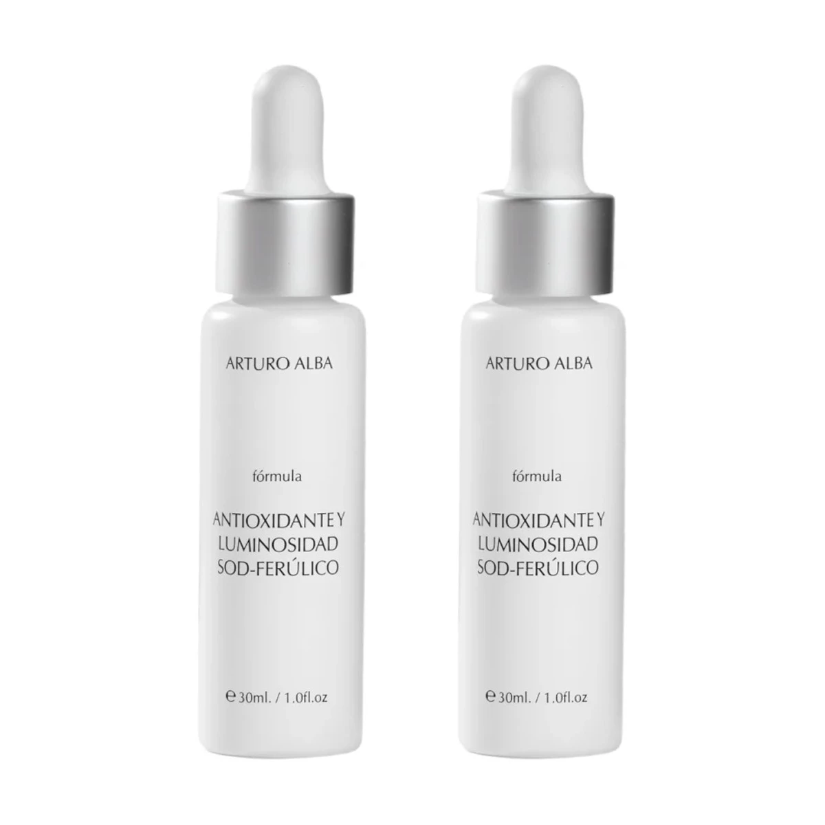 Arturo Alba antioxidante y luminosidad SOD-ferúlico, Oferta Duplo 2x 30 ml