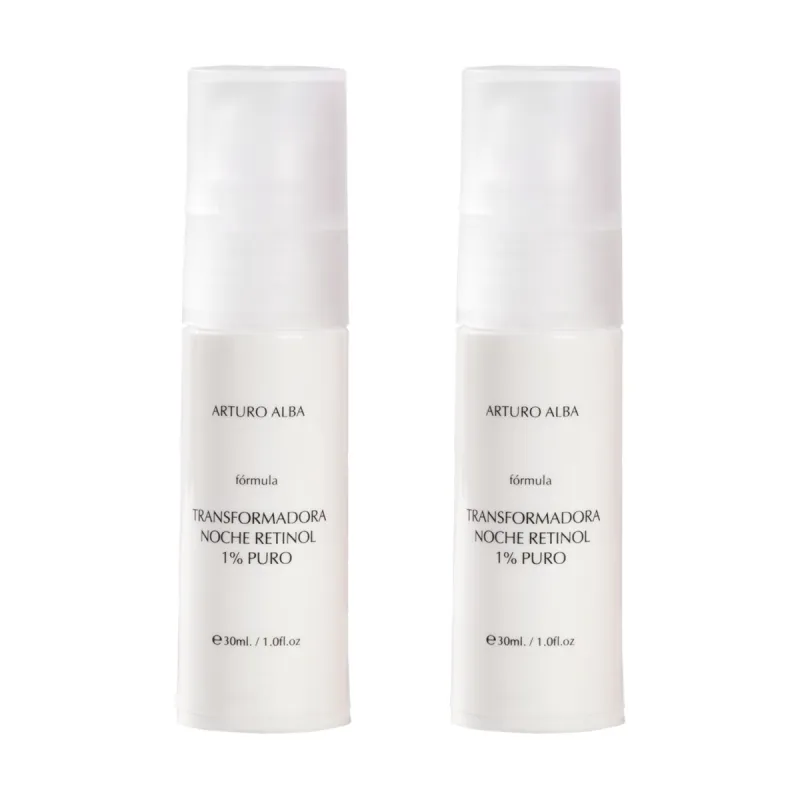 Arturo Alba transformadora noche retinol 1% puro, Oferta Duplo 2x 30 ml| Farmacia Barata