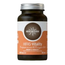 Hifas da Terra Vitality, 60 capsulas