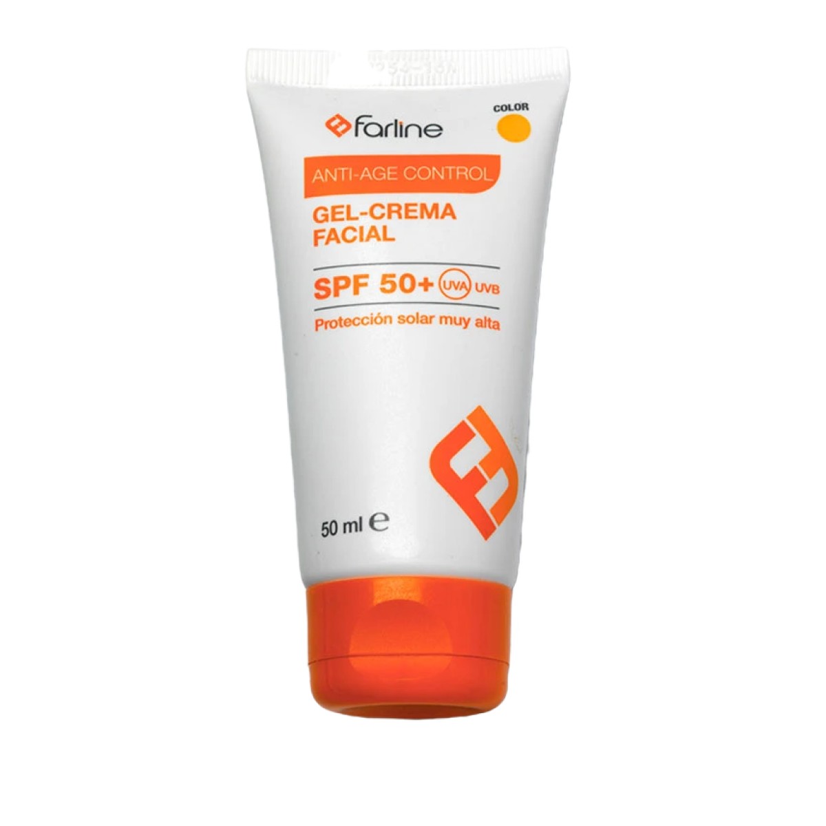 Farline Gel-Crema Anti-Age Control con color SPF50+ 50, ml