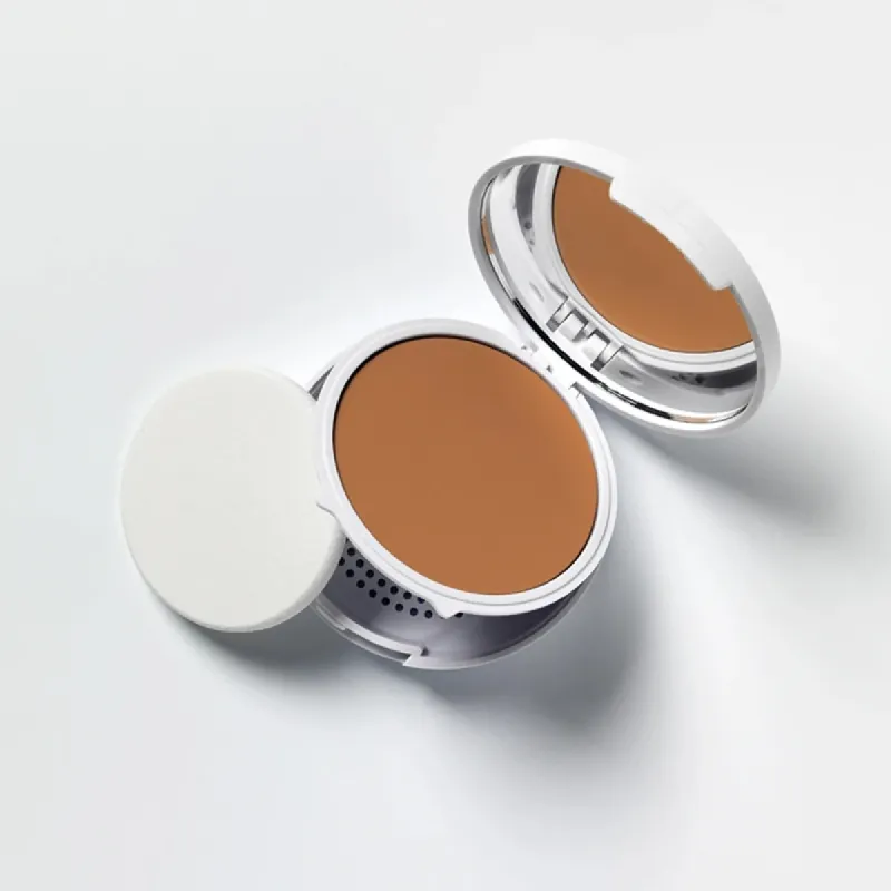 Farline Maquillaje Compacto SPF50 color bronce, 10 g | Farmacia Barata