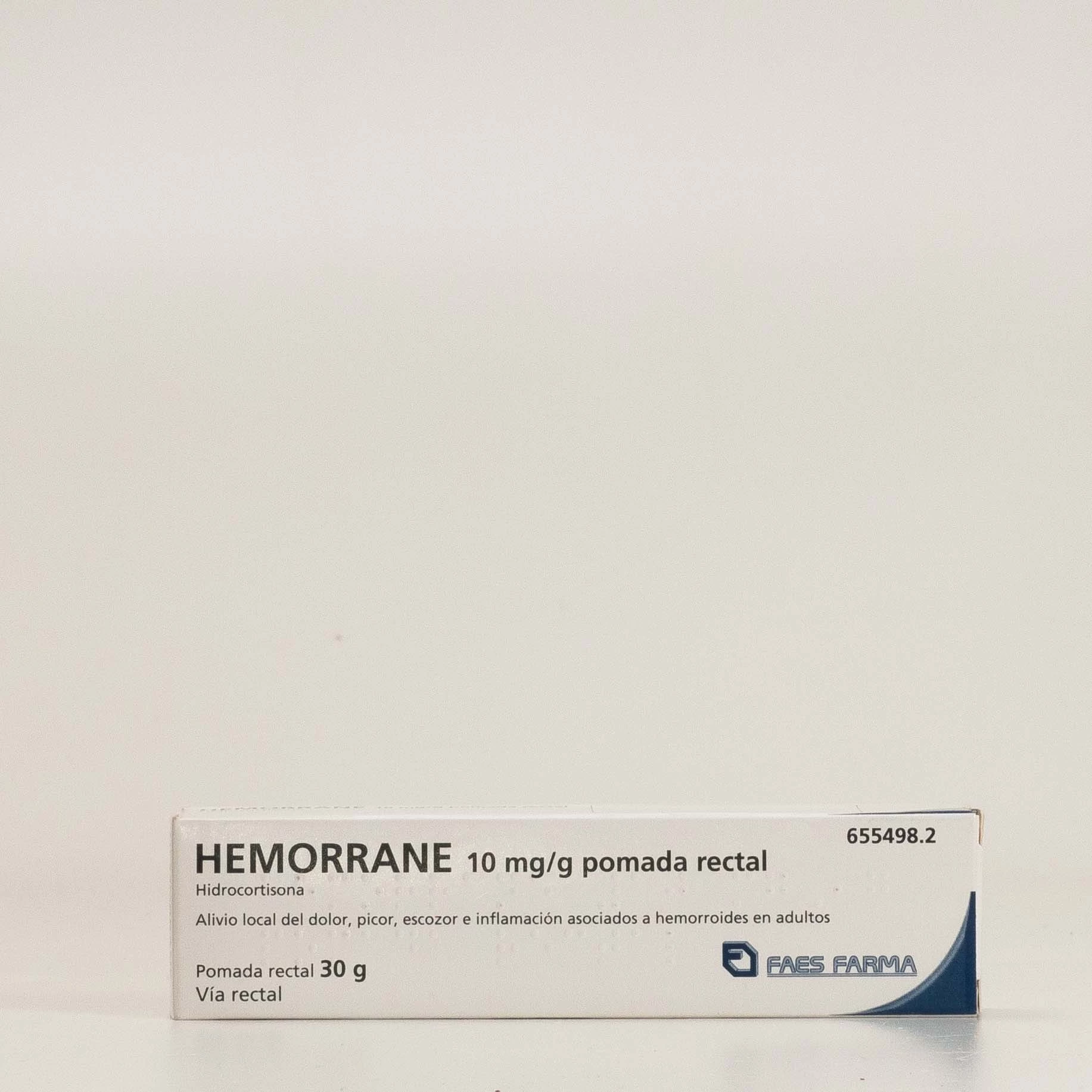 Hemorrane 1% Pomada, 30G.