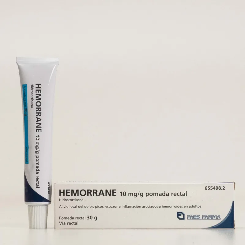 Hemorrane 1% Pomada, 30G. Hemorrane 1% Pomada, 30G.