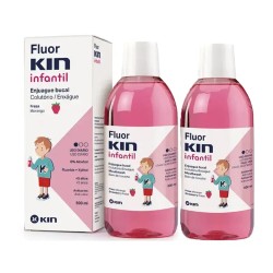 Flúor Kin colutorio Infantil fresa, 500ml | Farmacia Barata