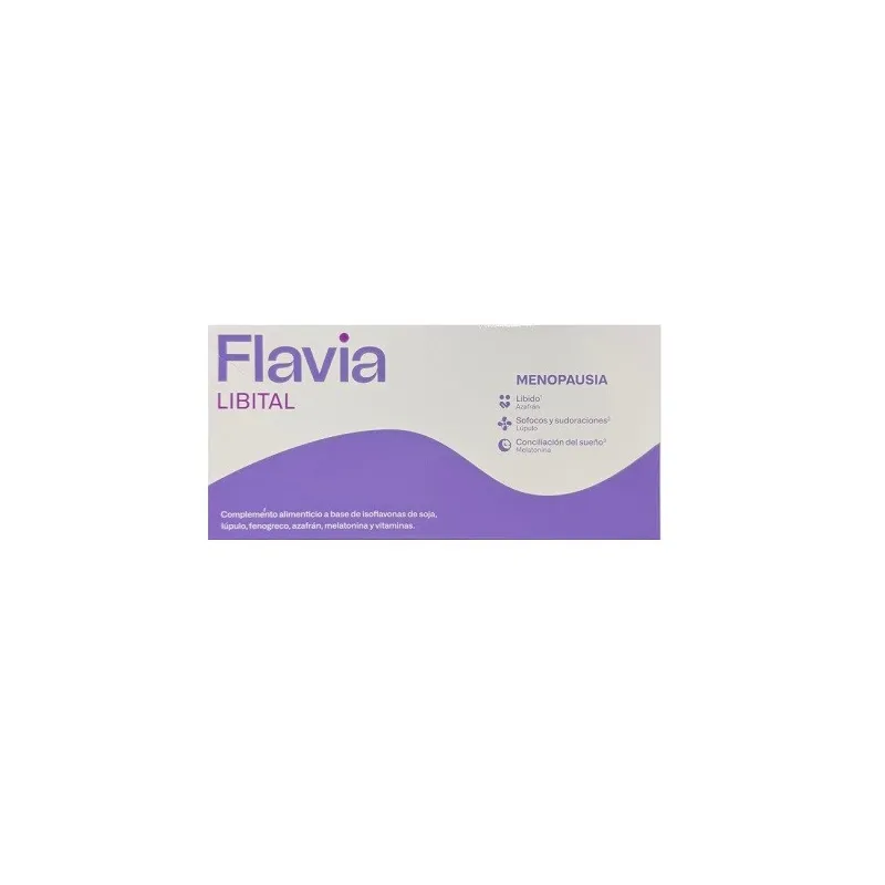 Flavia Libital menopausia, 30 comprimidos Flavia Libital menopausia, 30 comprimidos