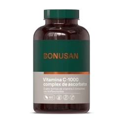 Bonusan Vitamina C-1000 complejo de ascorbates 180 comprimidos 180 comprimidos