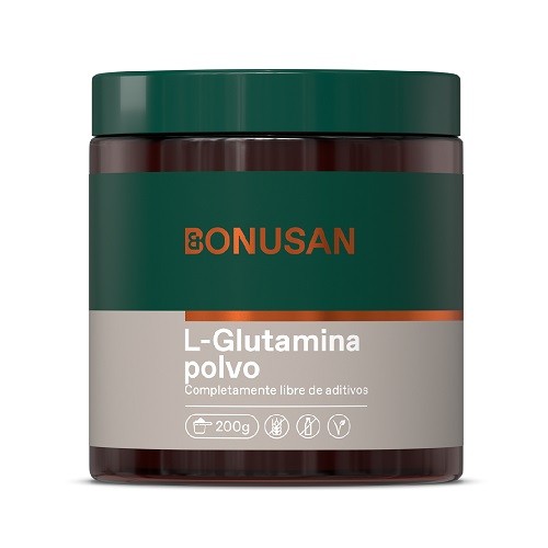 Bonusan L-Glutamina polvo, 200 g