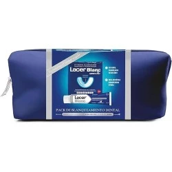 Lacer Blanc White Flash Kit Blanqueador + REGALO pasta dental menta 75ml + Neceser