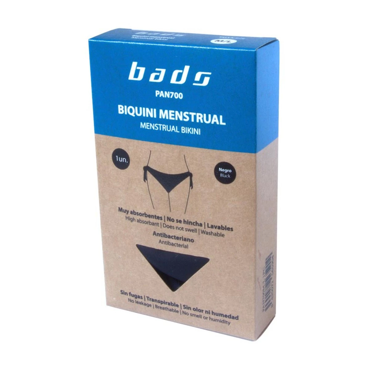 Bad Bikini Braga Menstrual Talla XS