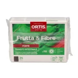 Ortis Frutas & Fibras Forte, 24 cubitos. Salud intestinal. 