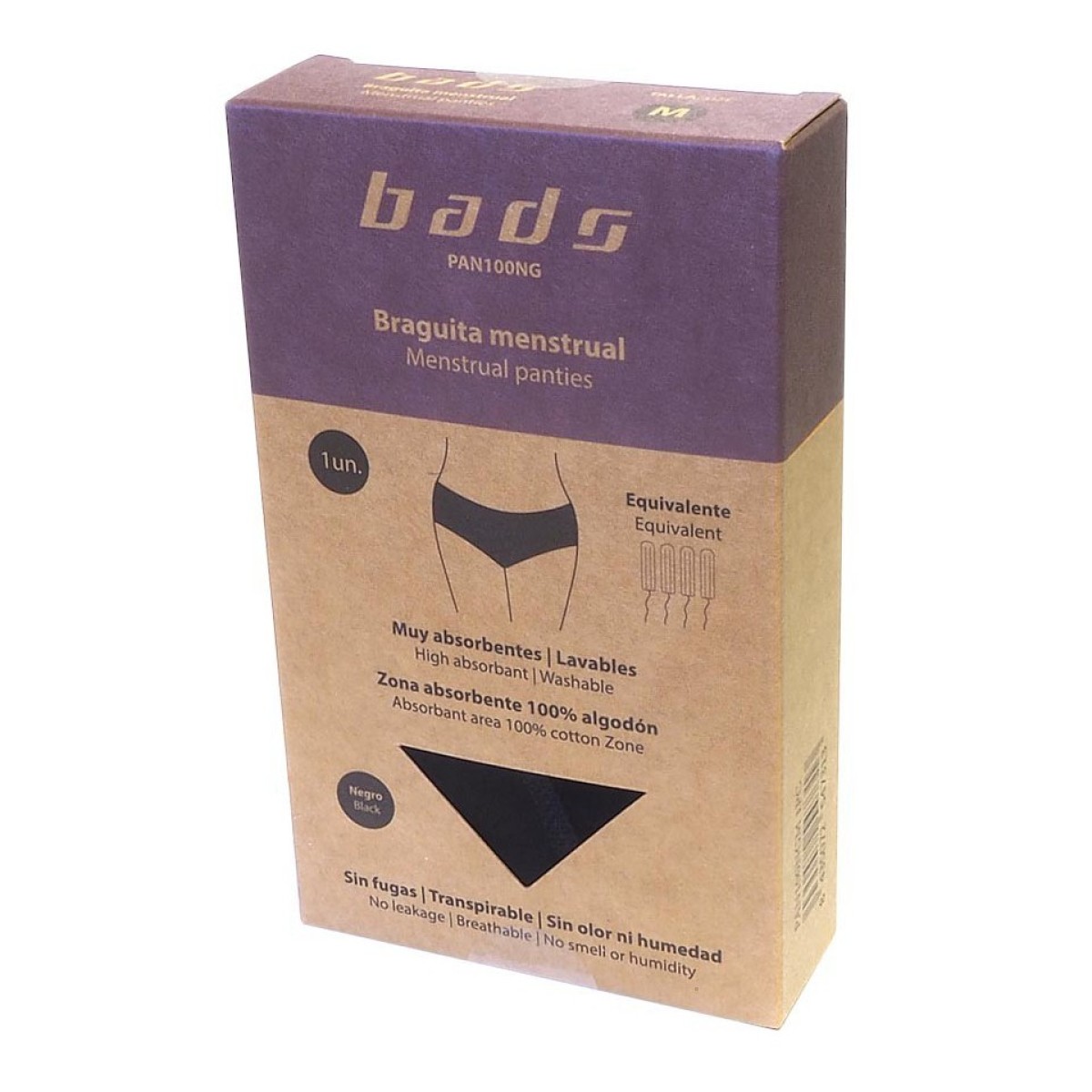 Bad Braguita Menstrual Talla XS