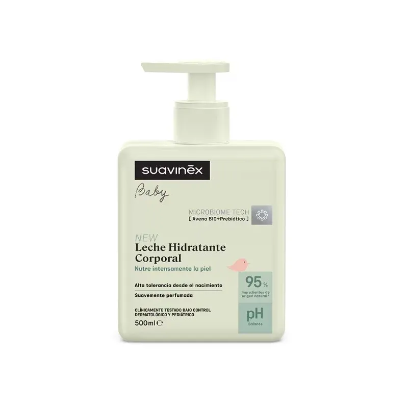 Suavinex leche hidratante corporal, 500 ml