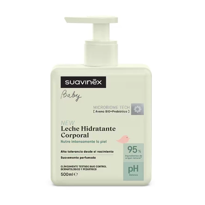 Suavinex leche hidratante corporal, 500 ml