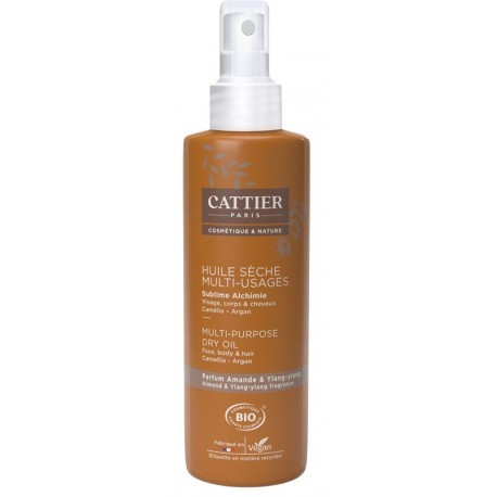 Cattier Aceite Seco Multiusos Sublime Alchimie, 100ml.