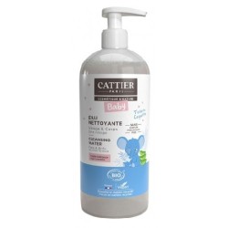 Cattier Agua limpiadora micelar para Bebé cara/cuerpo, 500ml.