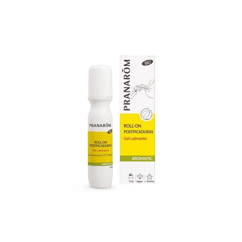 Pranarom roll-on postpicaduras gel calmante, 15 ml