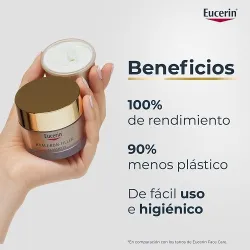 Eucerin Hyaluron Filler+ Elasticity refill crema de noche beneficios
