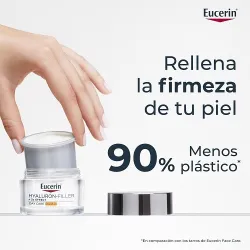 Eucerin Hyaluron Filler refill crema de día SPF30 antiedad modo empleo