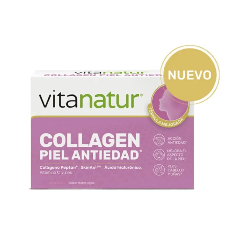 Vitanatur Collagen Piel Antiedad, 30 viales Vitanatur Collagen Piel Antiedad, 30 viales