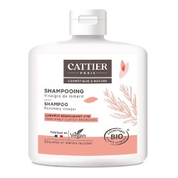 Cattier Champú cabellos grasos con vinagre de romero, 250ml.