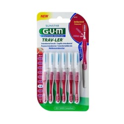 GUM Trav-Ler Cep Interdental 1,4Mm Iso 4, 6 Uds