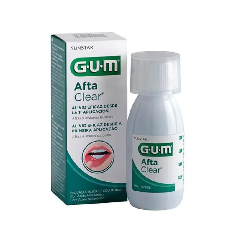 GUM Afta Clear Colutorio, 120 ml | Farmacia Barata GUM Afta Clear Colutorio, 120 ml | Farmacia Barata