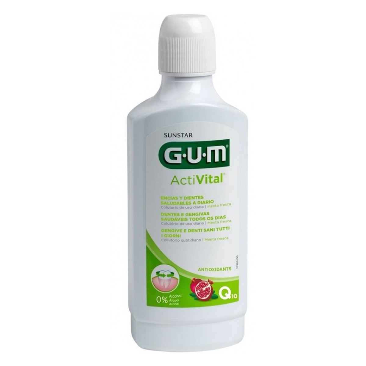 GUM Activital Colutorio, 500 ml