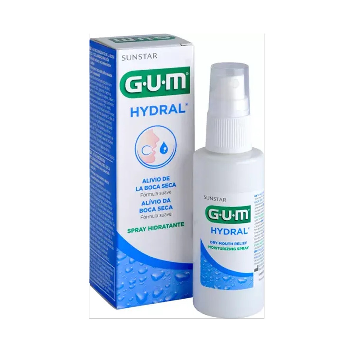 GUM Hydral Spray Hidratante, 50 ml