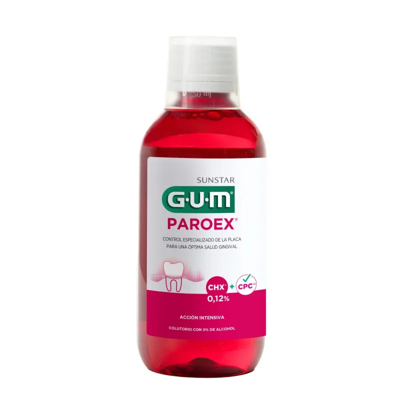GUM Paroex Tratamiento Colutorio, 500 ml | Farmacia Barata