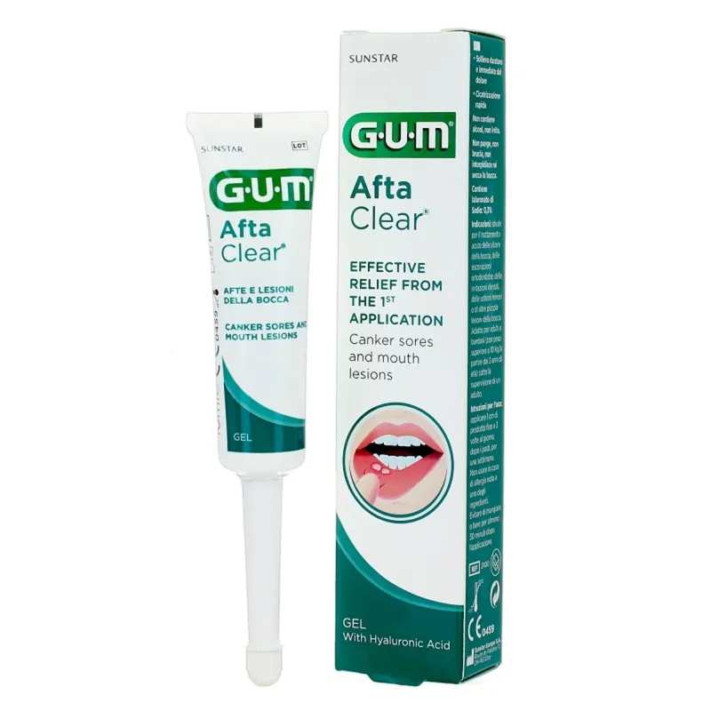 GUM Afta Clear Gel, 10 ml | Farmacia Barata GUM Afta Clear Gel, 10 ml | Farmacia Barata