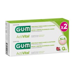 GUM Activital Duo Pack Gel dentífrico, 2x75 ml
