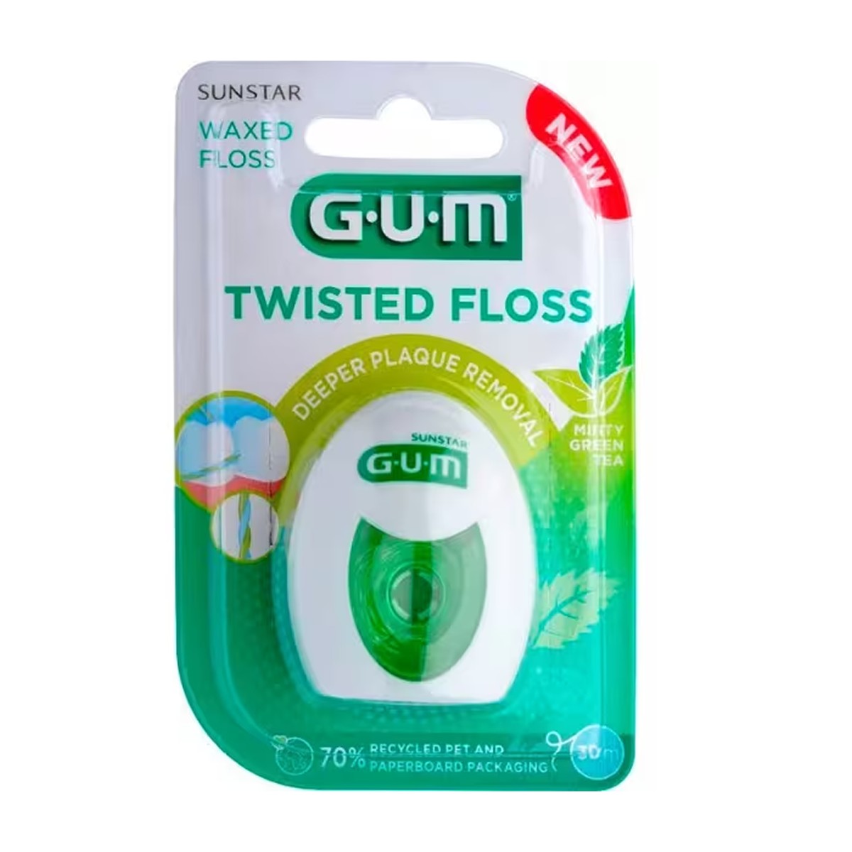 GUM Twisted Seda Dental, 30 m