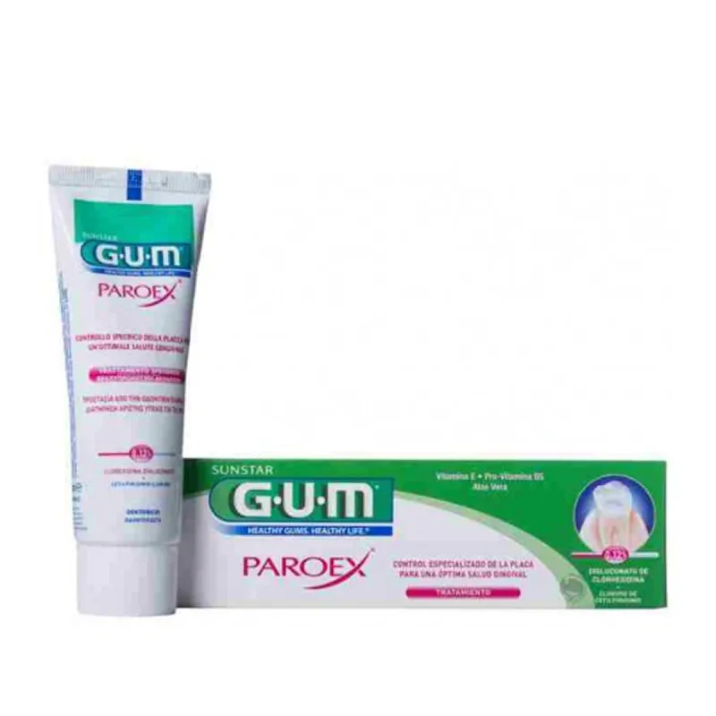 GUM Paroex Tratamiento Gel dentífrico, 75 ml | Farmacia Barata