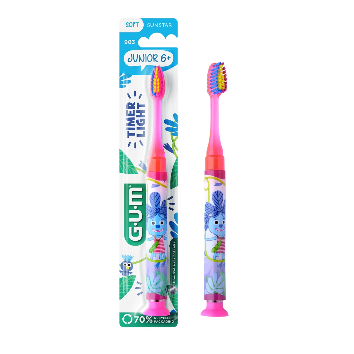 GUM Junior Cepillo Con Luz