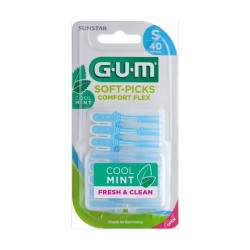 GUM Soft-Picks Minty S, 40 Uds
