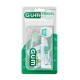 GUM Kit De Viaje En Blister: Cepillo Viaje, O.White Pasta + Seda