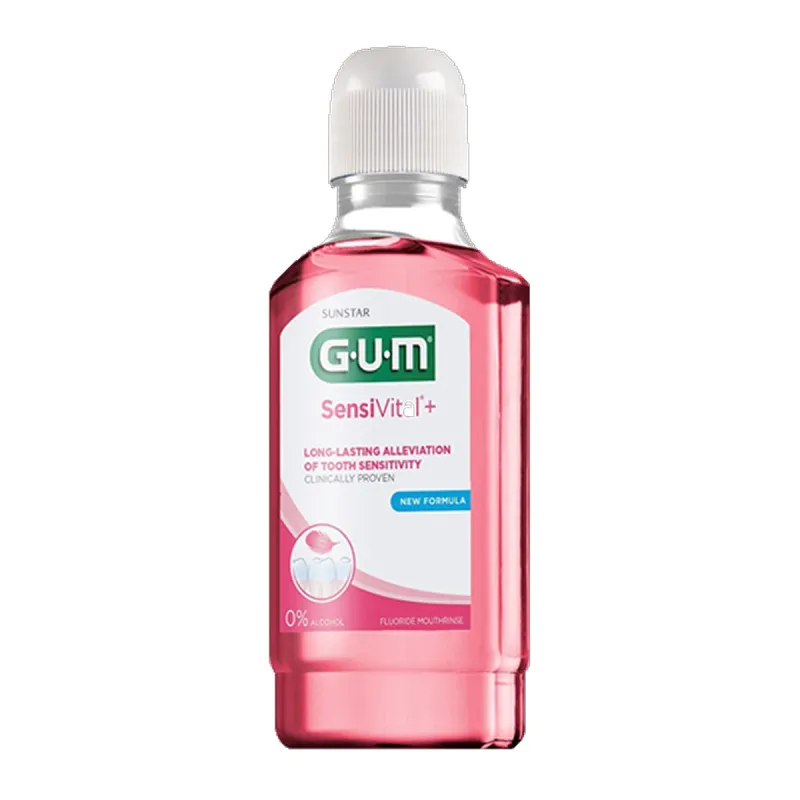 GUM Sensivital+ Colutorio, 500 ml