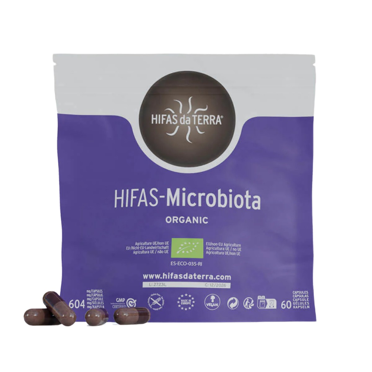 Hifas-Microbiota Refill, 60 cápsulas