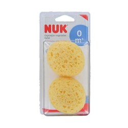 Nuk Esponjas 100% Vegetal, 2 unidades