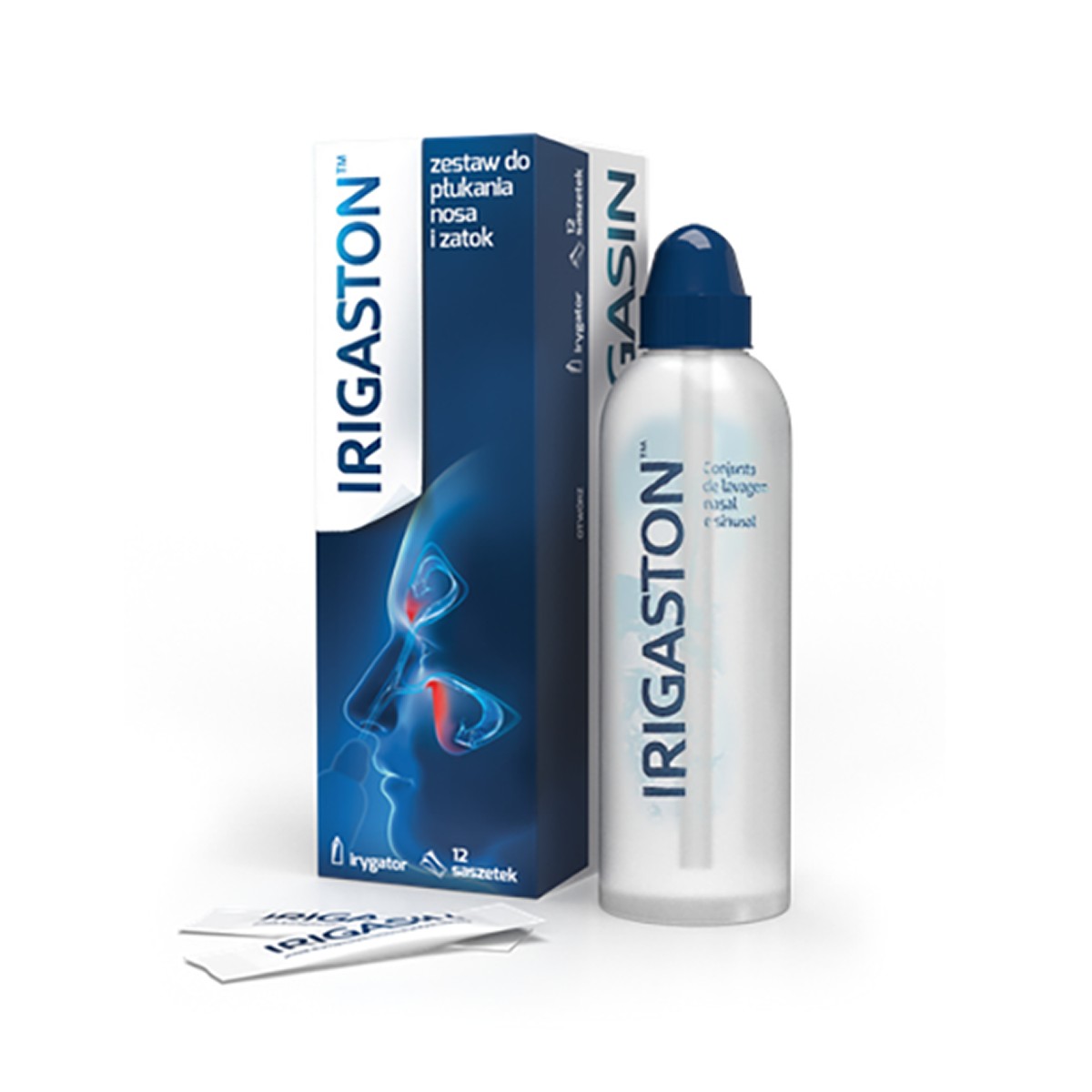 Irigaston 12 sobres 2,16g + Irrigador