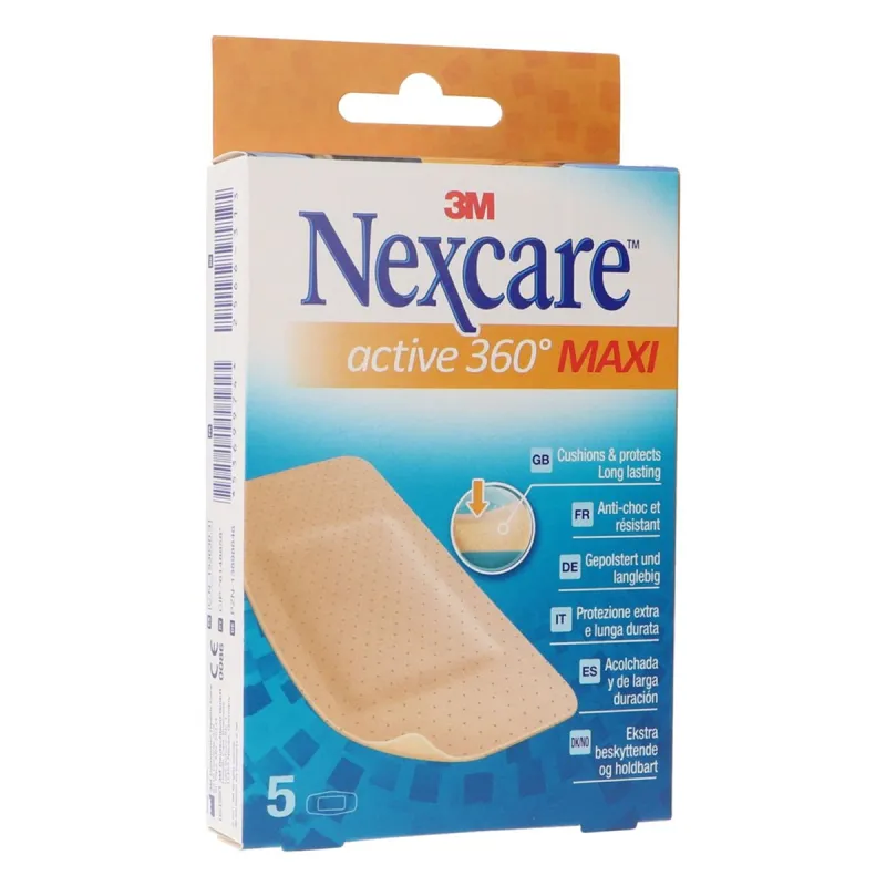 3M Nexcare Active 360, 5 uds 10x6cm | Farmacia Barata