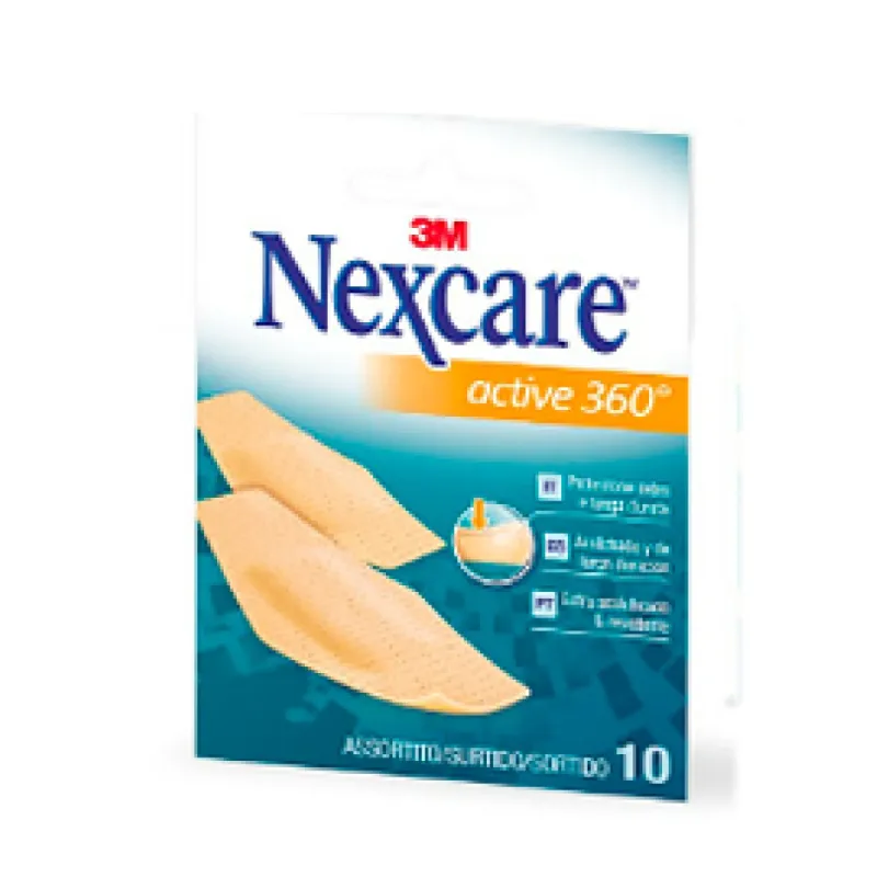 3M Nexcare Active 360, 10 uds bolsillo | Farmacia Barata