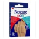 3M Nexcare DUO tiras tela adhesivo silicona, 20 unidades surtidas